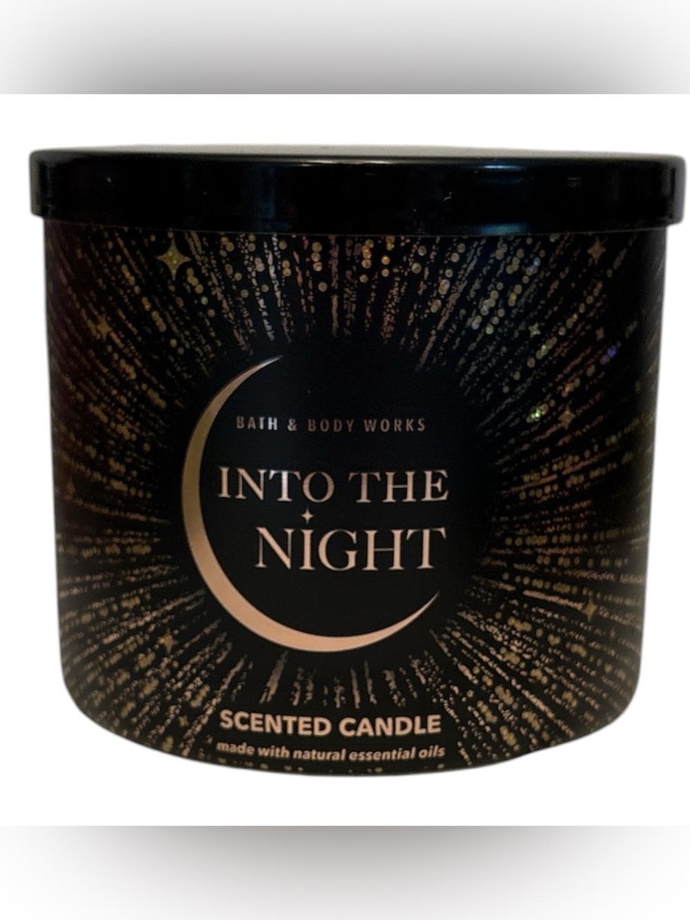 Bath & Body Works White Barn candle 14.5 oz 3 wick new Into The Night
